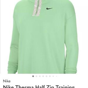 Nike Thermal half zip pullover for women